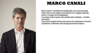L'investitore Marco Canali 